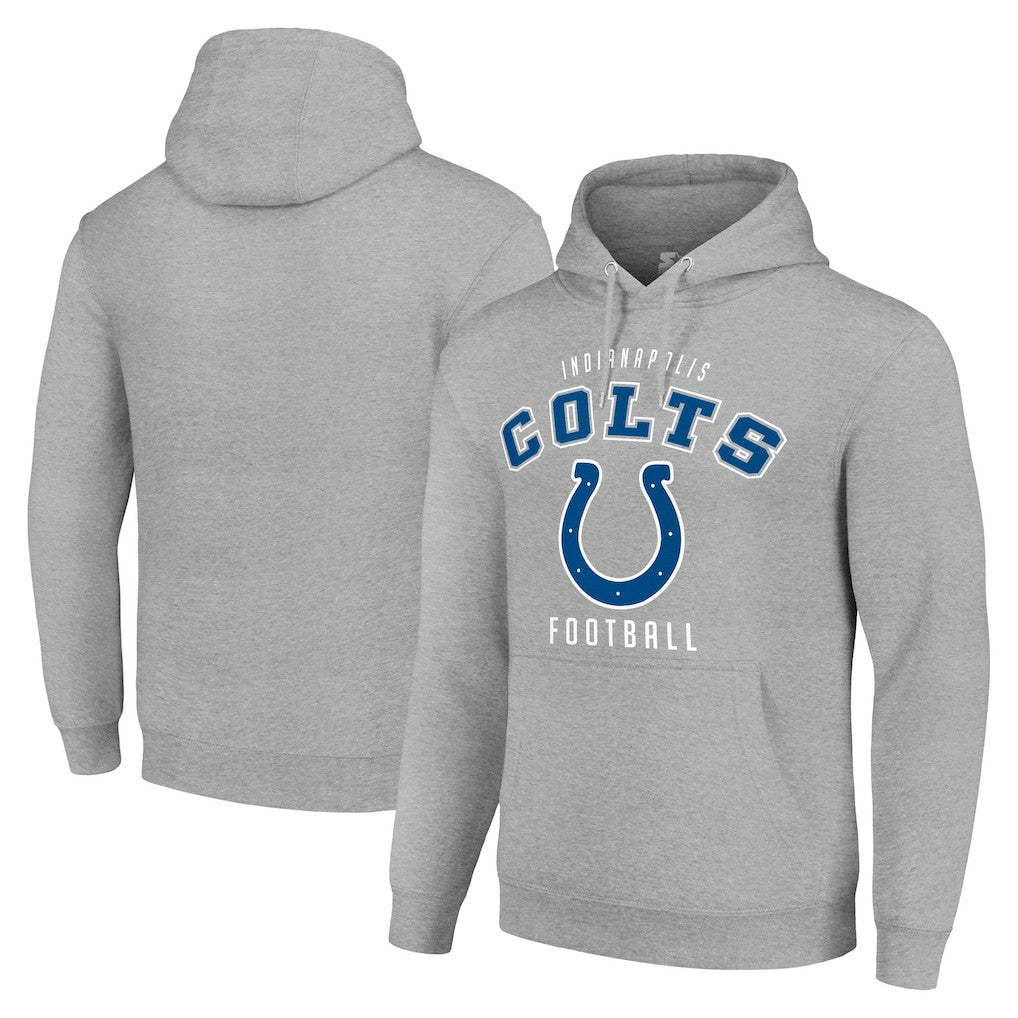 Starter Unisex Logo Pullover Hoodie - Indianapolis Colts