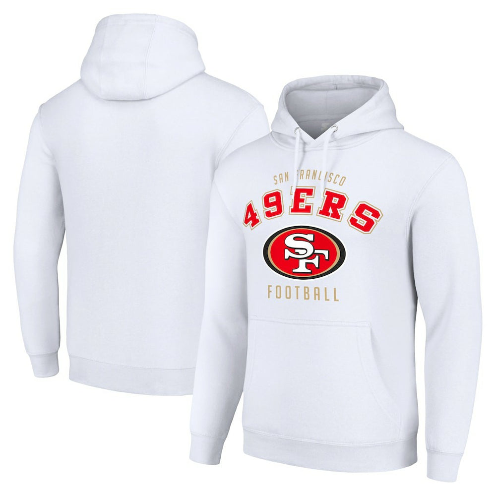 Starter Unisex Logo Pullover Hoodie - San Francisco 49ers