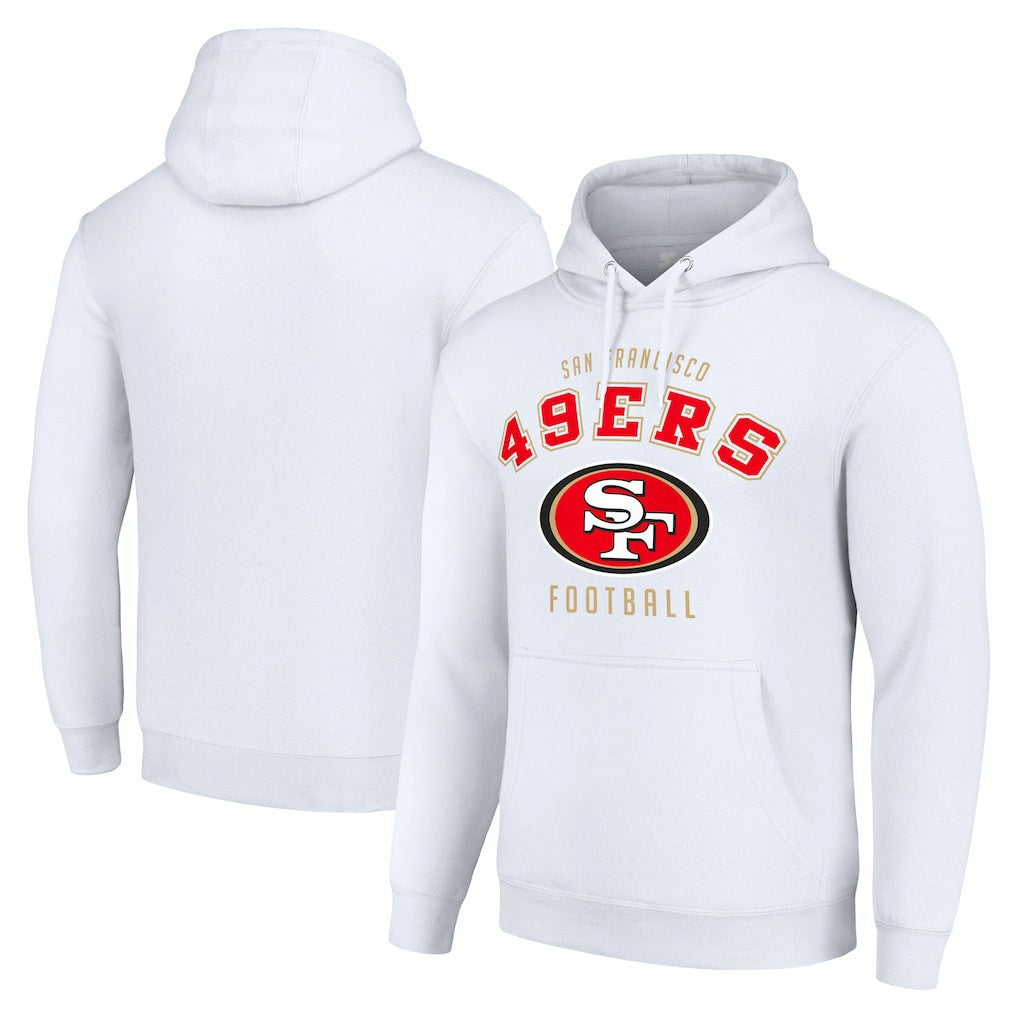 Starter Unisex Logo Pullover Hoodie - San Francisco 49ers