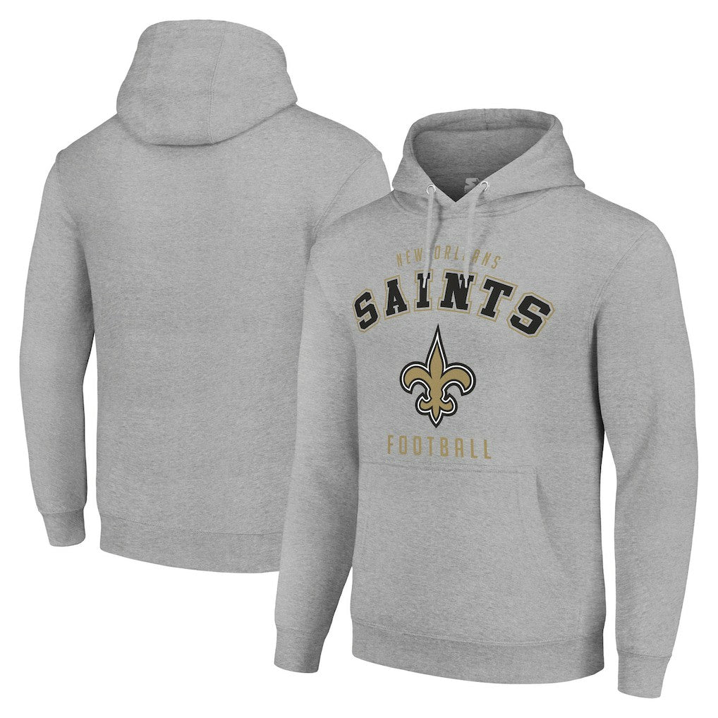 Starter Unisex Logo Pullover Hoodie - New Orleans Saints