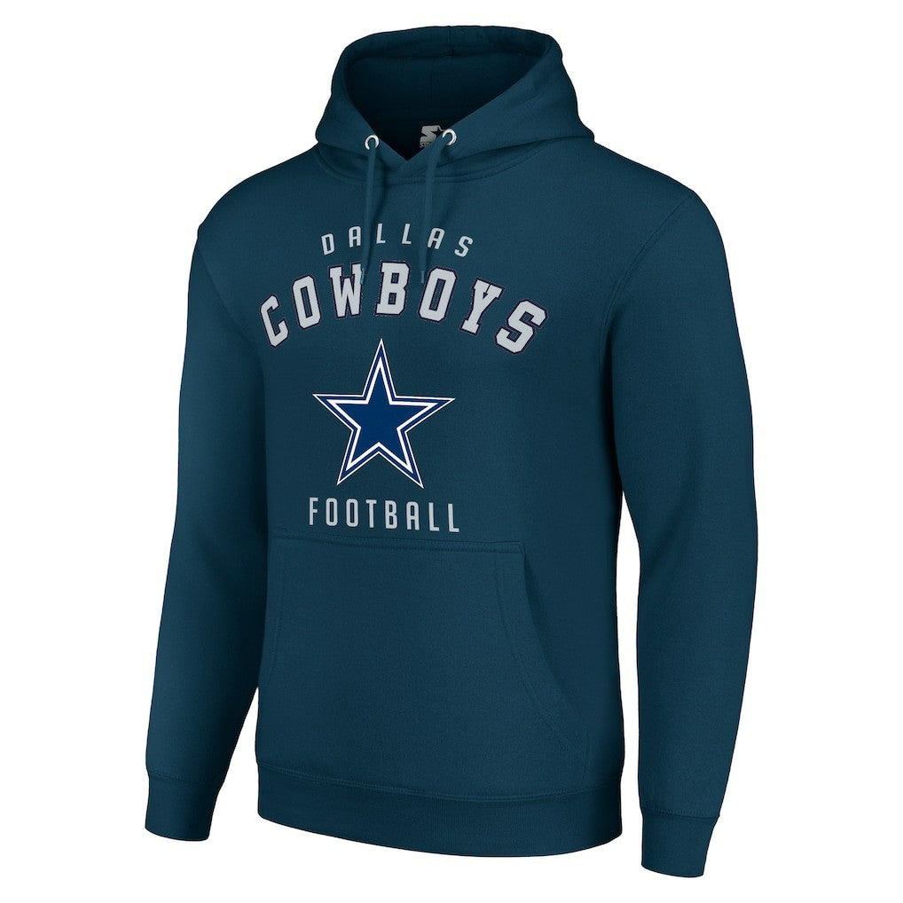 Starter Unisex Logo Pullover Hoodie - Dallas Cowboys