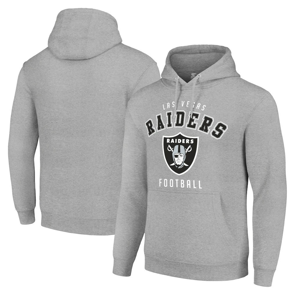 Starter Unisex Logo Pullover Hoodie - Las Vegas Raiders