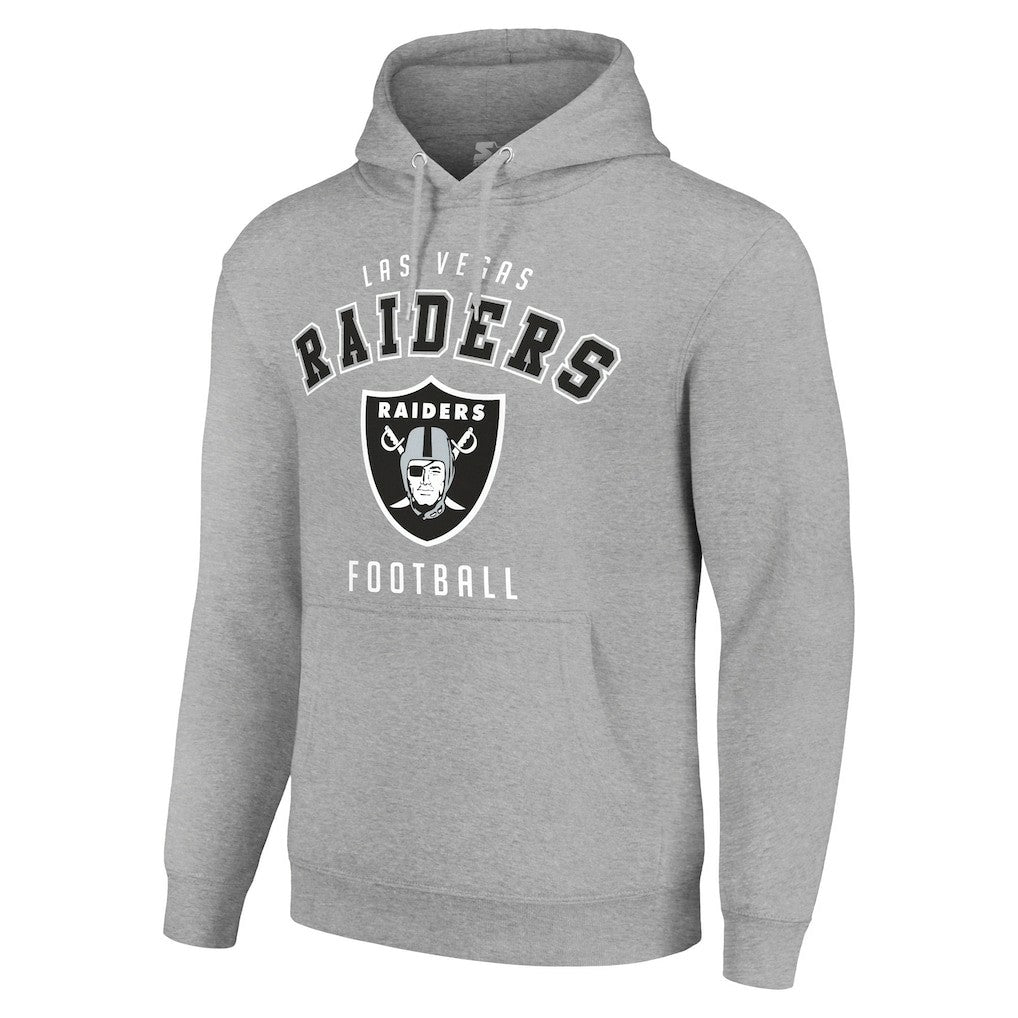 Starter Unisex Logo Pullover Hoodie - Las Vegas Raiders