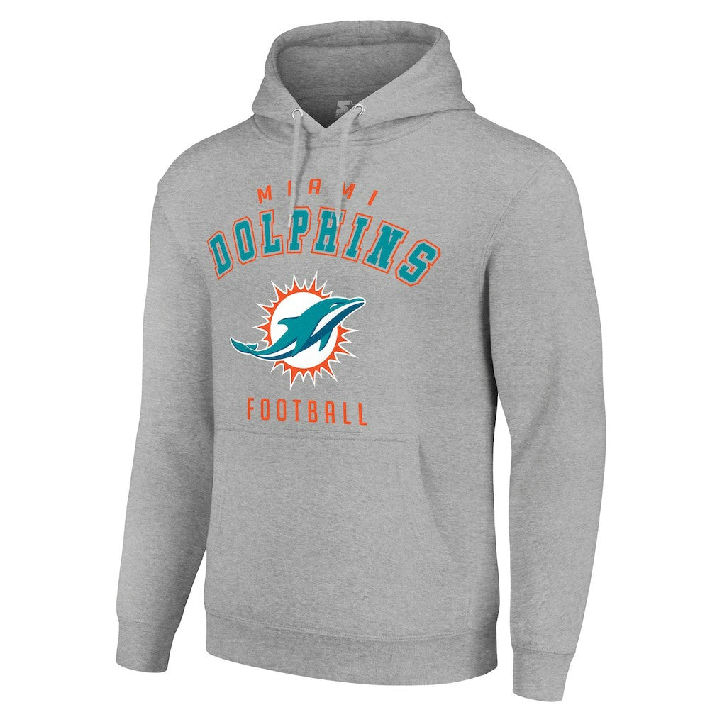 Starter Unisex Logo Pullover Hoodie - Miami Dolphins