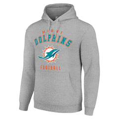 Starter Unisex Logo Pullover Hoodie - Miami Dolphins