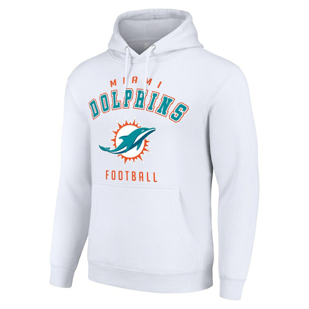 Starter Unisex Logo Pullover Hoodie - Miami Dolphins