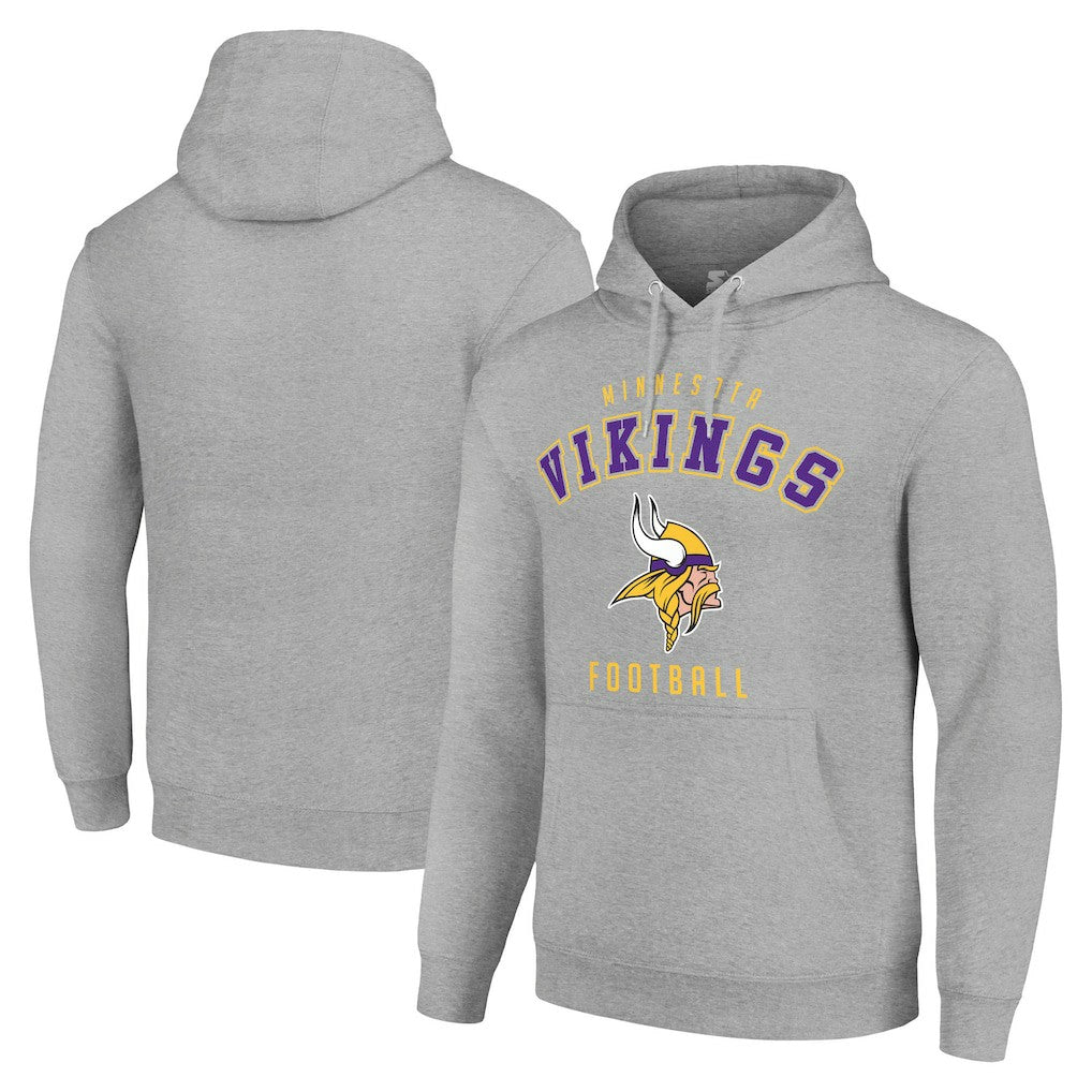 Starter Unisex Logo Pullover Hoodie - Minnesota Vikings