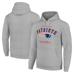 Starter Unisex Logo Pullover Hoodie - New England Patriots