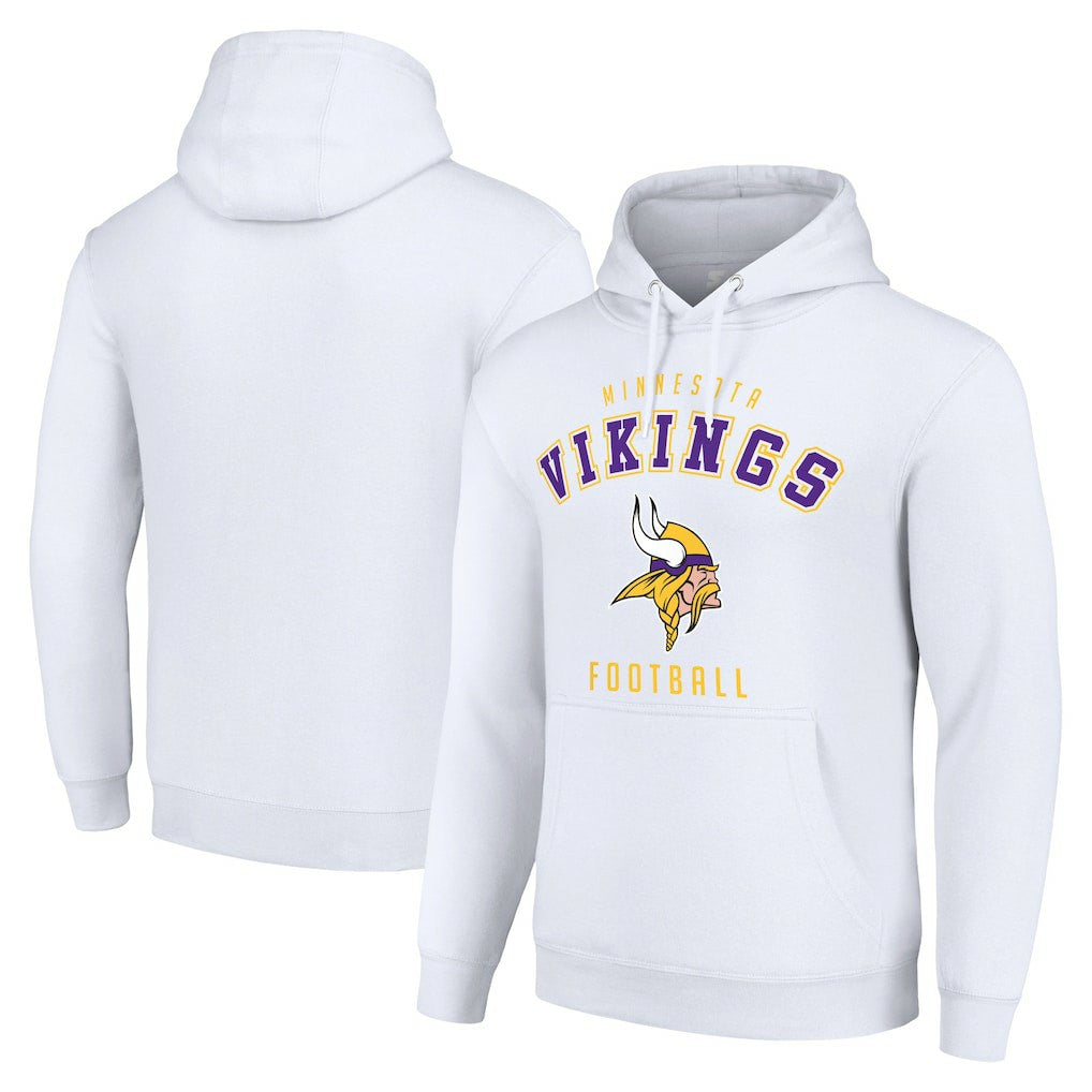 Starter Unisex Logo Pullover Hoodie - Minnesota Vikings