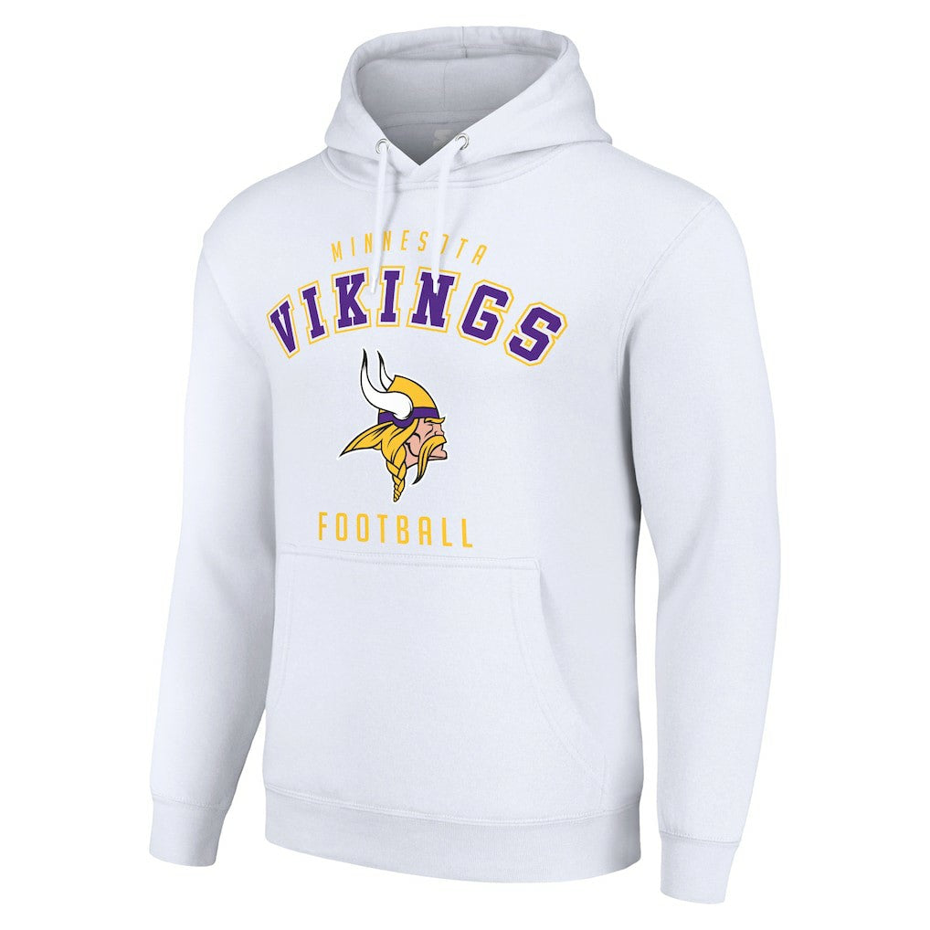 Starter Unisex Logo Pullover Hoodie - Minnesota Vikings