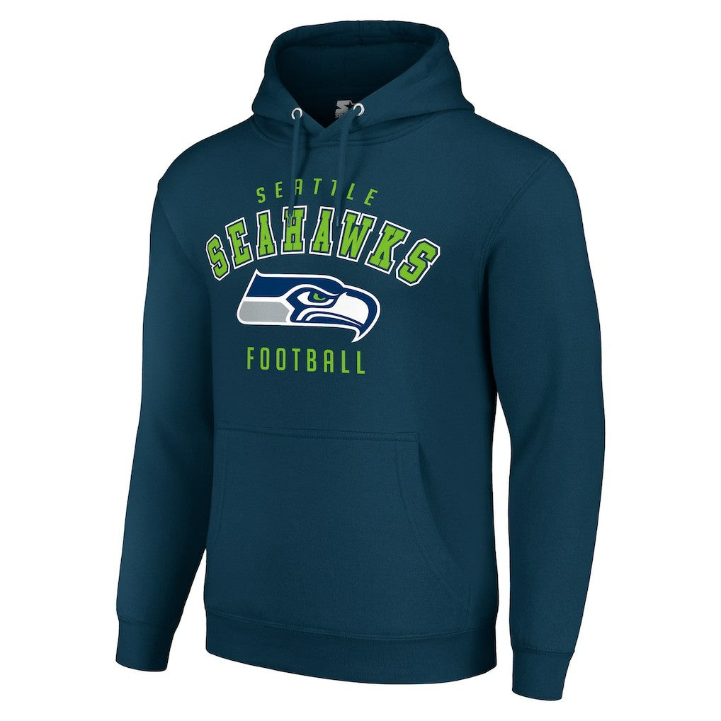 Starter Unisex Logo Pullover Hoodie - Seattle Seahawks