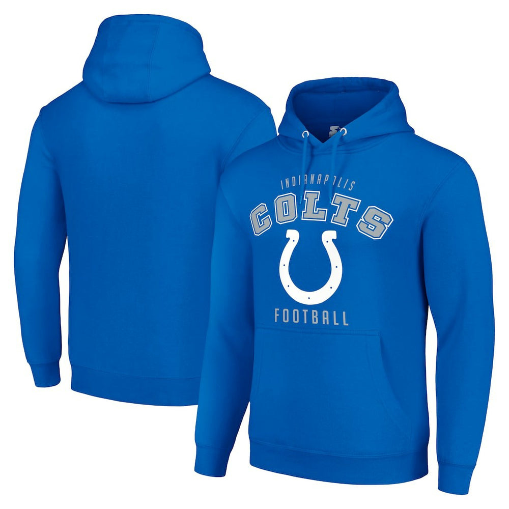 Starter Unisex Logo Pullover Hoodie - Indianapolis Colts