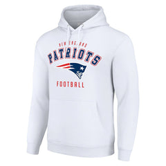 Starter Unisex Logo Pullover Hoodie - New England Patriots