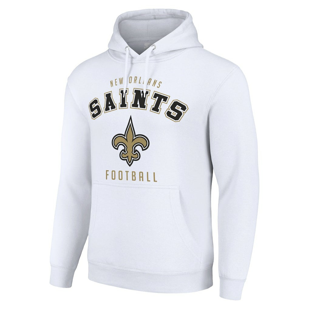 Starter Unisex Logo Pullover Hoodie - New Orleans Saints