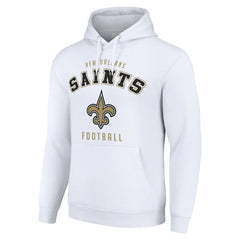 Starter Unisex Logo Pullover Hoodie - New Orleans Saints