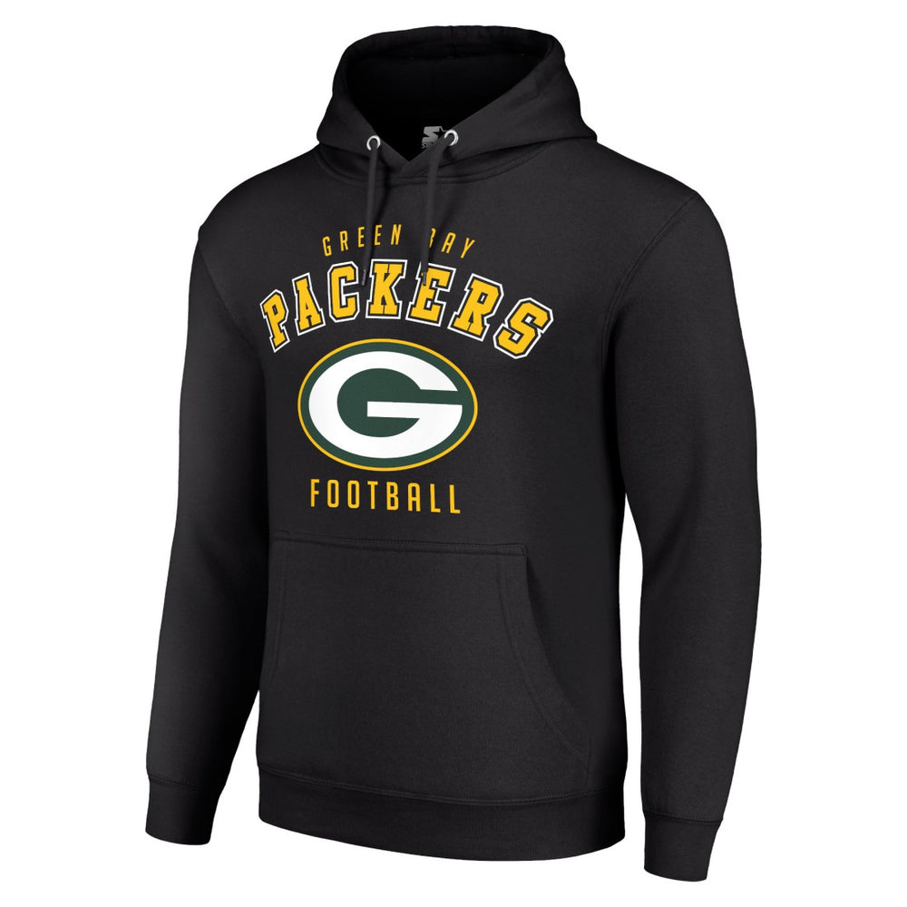 Starter Unisex Logo Pullover Hoodie - Green Bay Packers