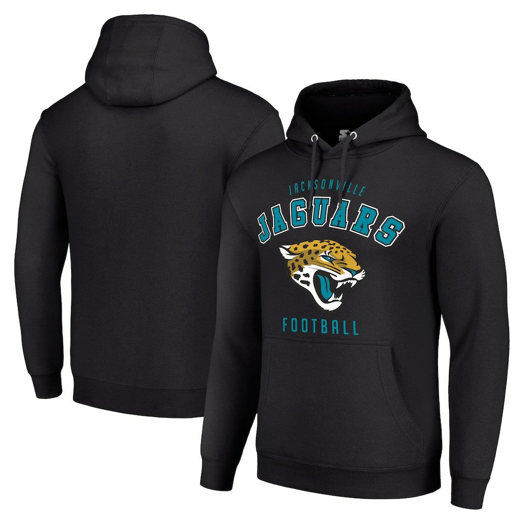 Starter Unisex Logo Pullover Hoodie - Jacksonville Jaguars