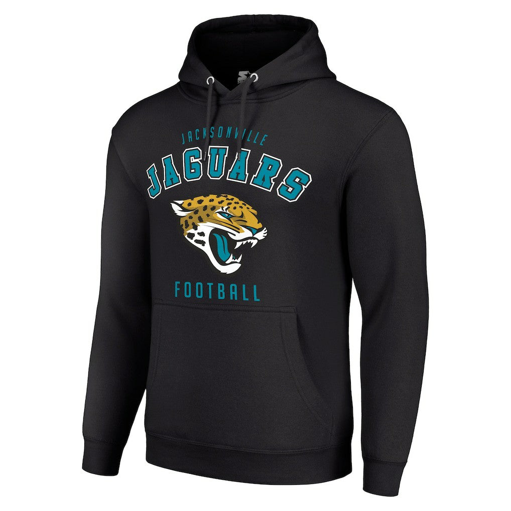 Starter Unisex Logo Pullover Hoodie - Jacksonville Jaguars