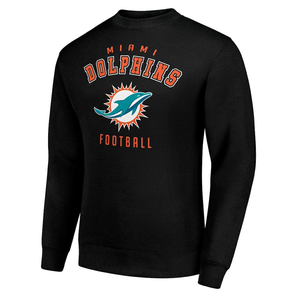 Starter Team Logo Pullover Sweatshirt - Miami Dolphins
