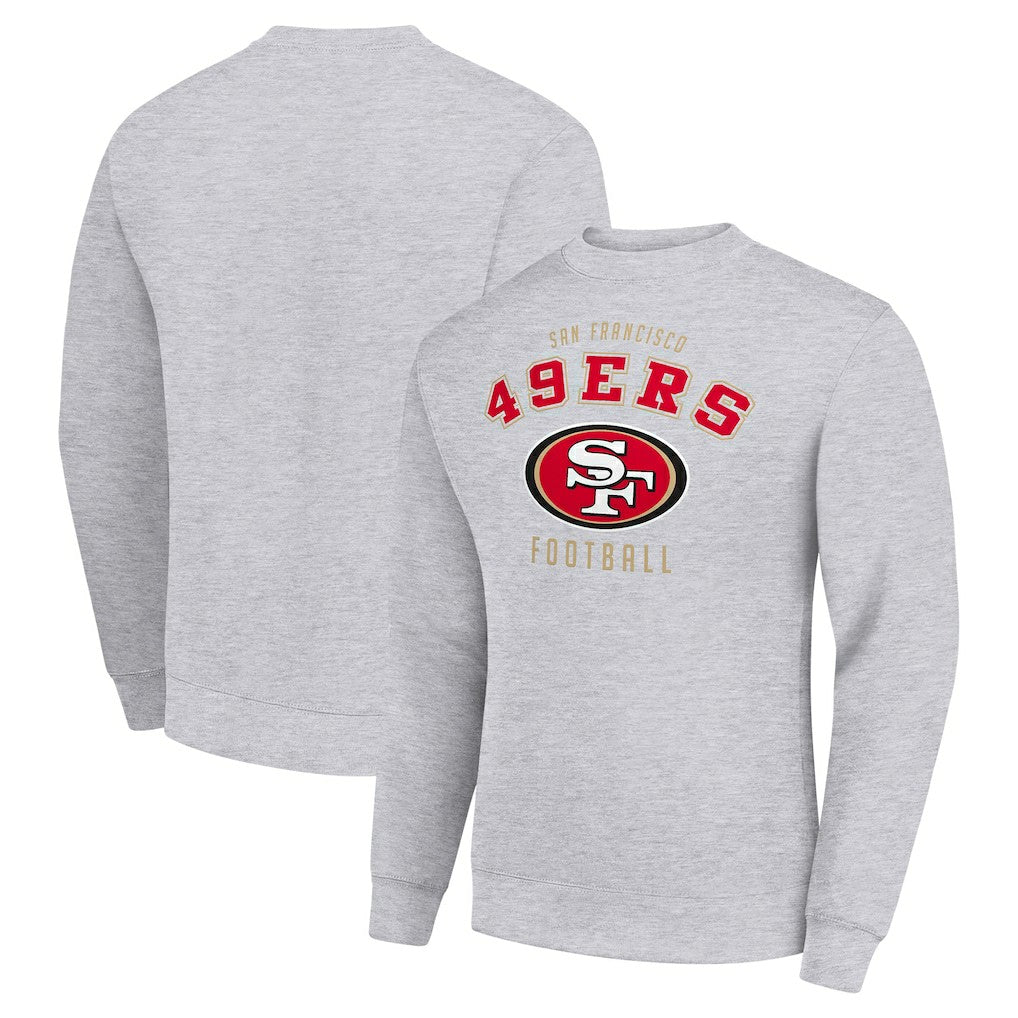 Starter Team Logo Pullover Sweatshirt - San Francisco 49ers