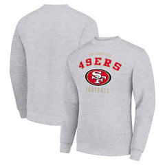 Starter Team Logo Pullover Sweatshirt - San Francisco 49ers