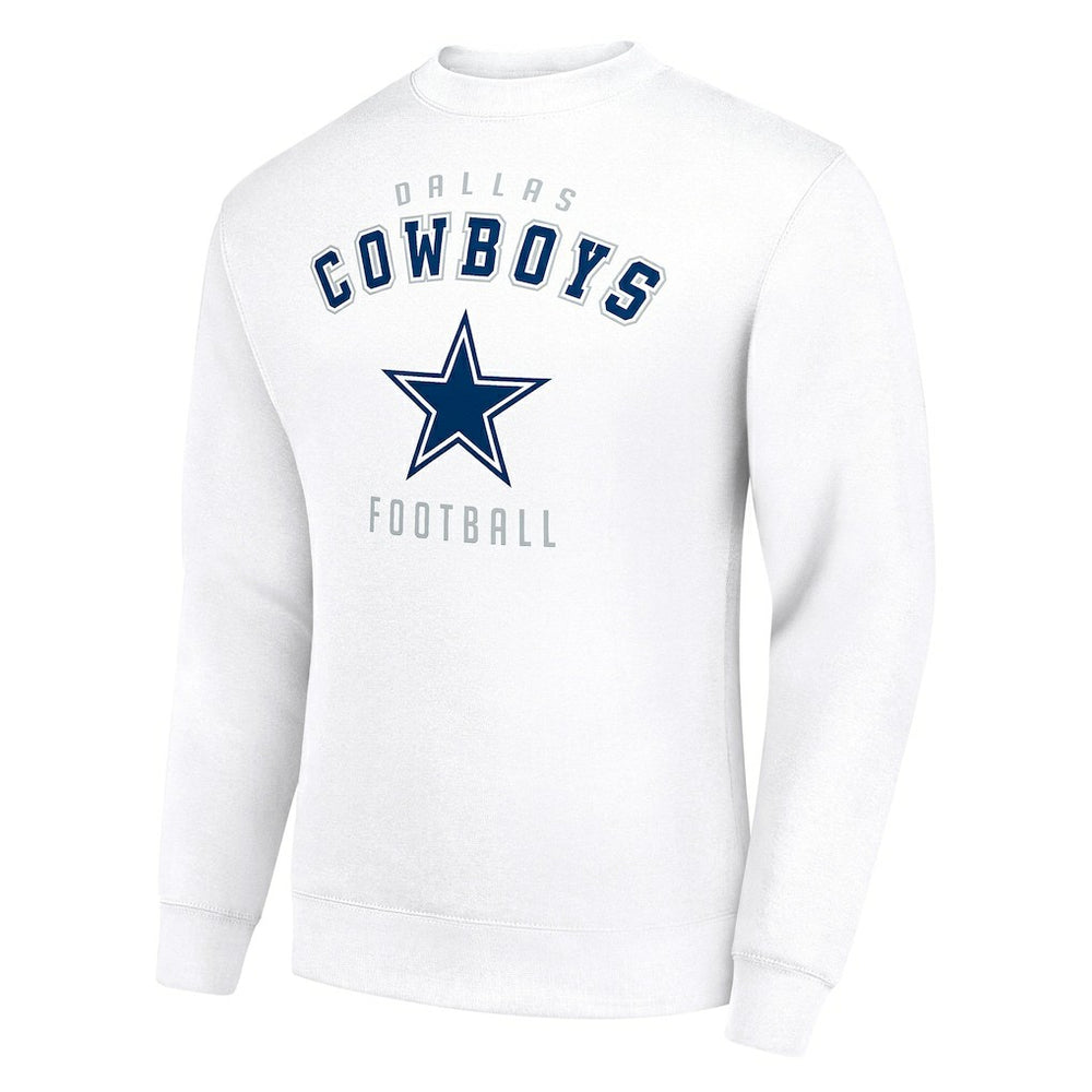 Starter Team Logo Pullover Sweatshirt - Dallas Cowboys