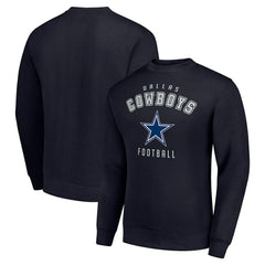 Starter Team Logo Pullover Sweatshirt - Dallas Cowboys