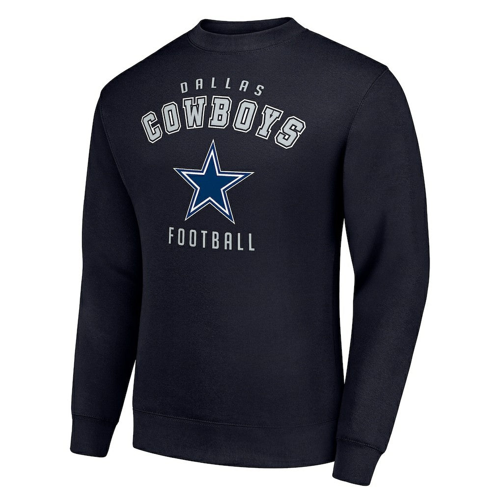 Starter Team Logo Pullover Sweatshirt - Dallas Cowboys