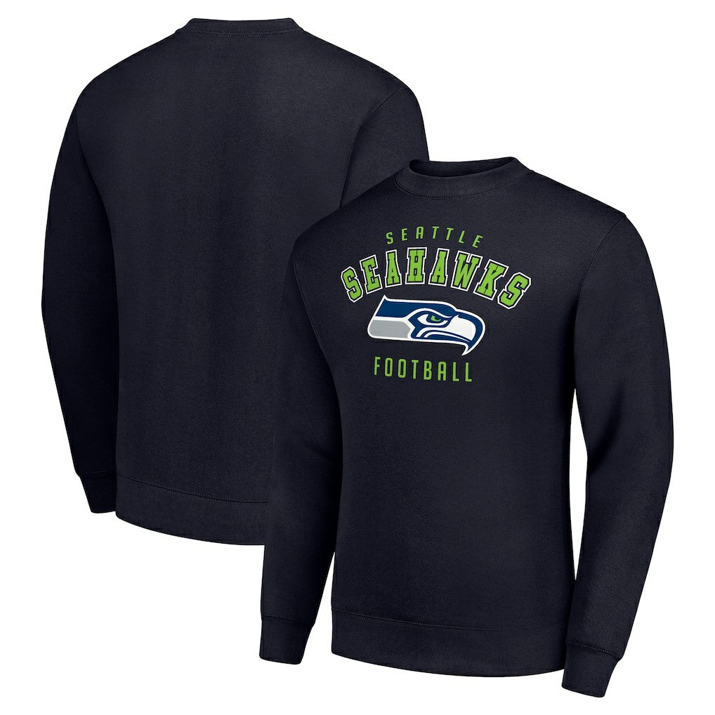 Starter Team Logo Pullover Sweatshirt - Seattle Seahawks
