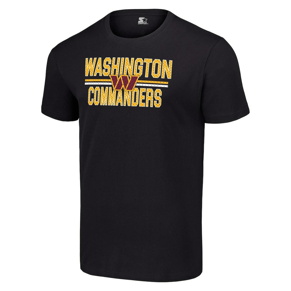Starter Team Mesh Print Graphic T-Shirt - Washington Commanders