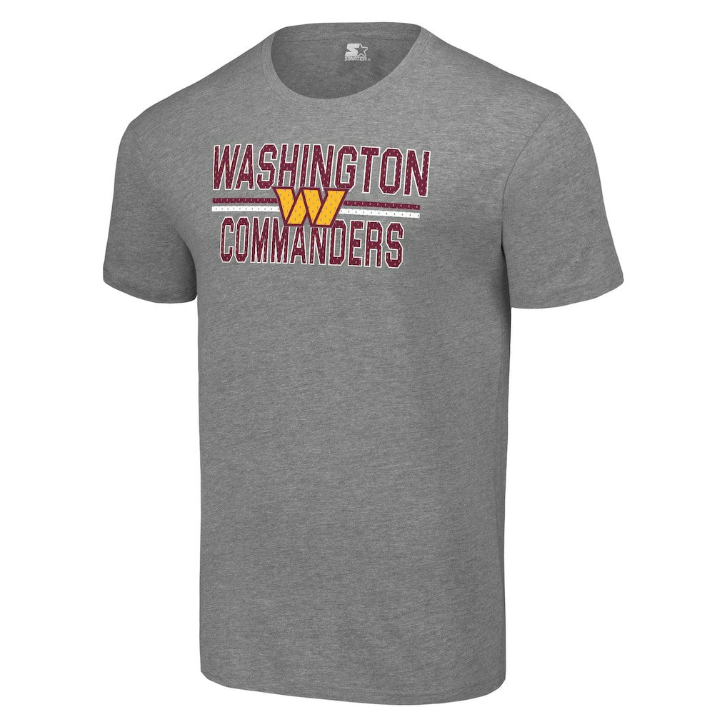 Starter Team Mesh Print Graphic T-Shirt - Washington Commanders