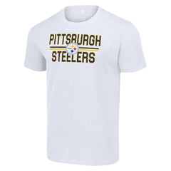 Starter Team Mesh Print Graphic T-Shirt - Pittsburgh Steelers