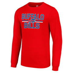 Starter Team Mesh Print Graphic Long Sleeve T-Shirt - Buffalo Bills