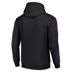 Starter Unisex Team Mesh Print Graphic Tri-Blend Pullover Hoodie - Las Vegas Raiders