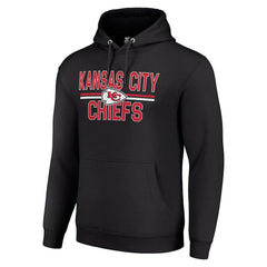 Starter Unisex Team Mesh Print Graphic Tri-Blend Pullover Hoodie - Kansas City Chiefs