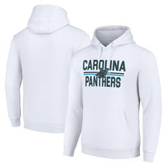 Starter Unisex Team Mesh Print Graphic Tri-Blend Pullover Hoodie - Carolina Panthers