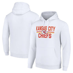 Starter Unisex Team Mesh Print Graphic Tri-Blend Pullover Hoodie - Kansas City Chiefs