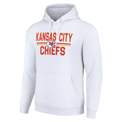 Starter Unisex Team Mesh Print Graphic Tri-Blend Pullover Hoodie - Kansas City Chiefs