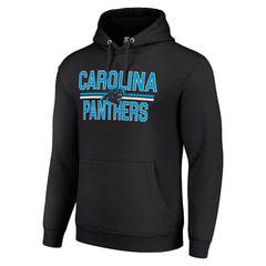 Starter Unisex Team Mesh Print Graphic Tri-Blend Pullover Hoodie - Carolina Panthers