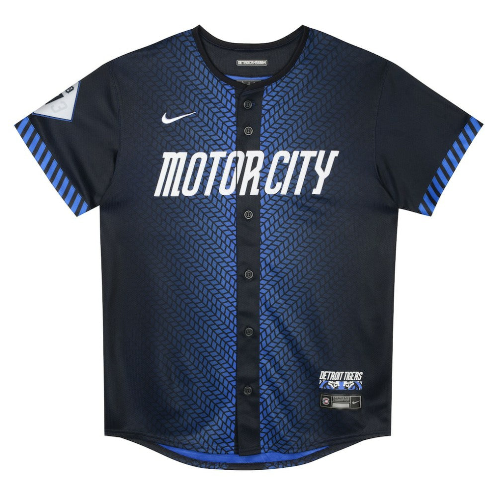 MLB Javier Baez Detroit Tigers Nike Preschool 2024 City Connect Limited Jersey