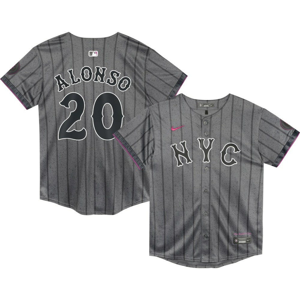 MLB Pete Alonso New York Mets Nike Preschool 2024 City Connect Limited Player Jersey