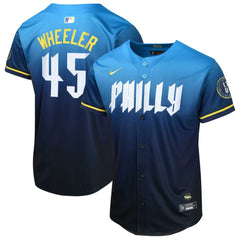 MLB Zack Wheeler Philadelphia Phillies Nike Youth 2024 City Connect Limited Player Jersey