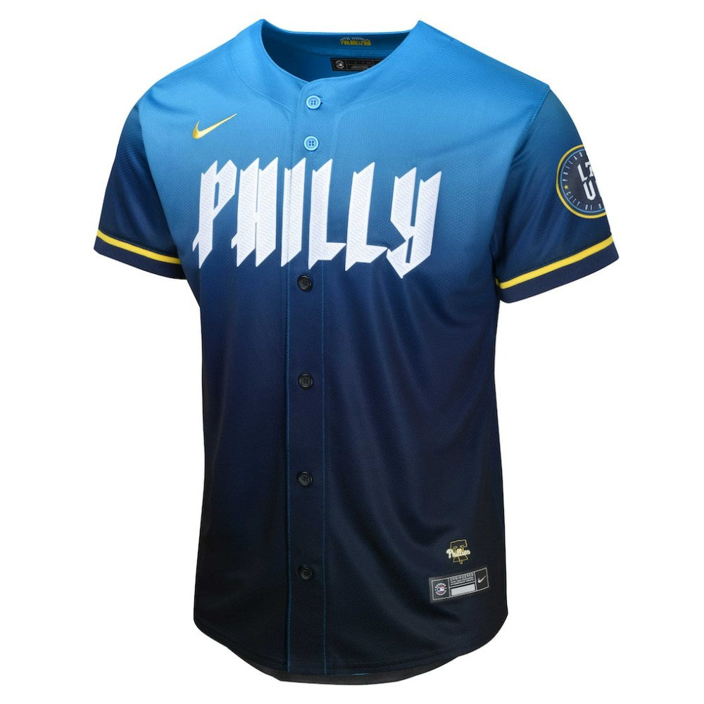 MLB Zack Wheeler Philadelphia Phillies Nike Youth 2024 City Connect Limited Player Jersey