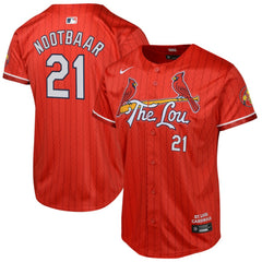 MLB Lars Nootbaar St. Louis Cardinals Nike Youth 2024 City Connect Limited Player Jersey