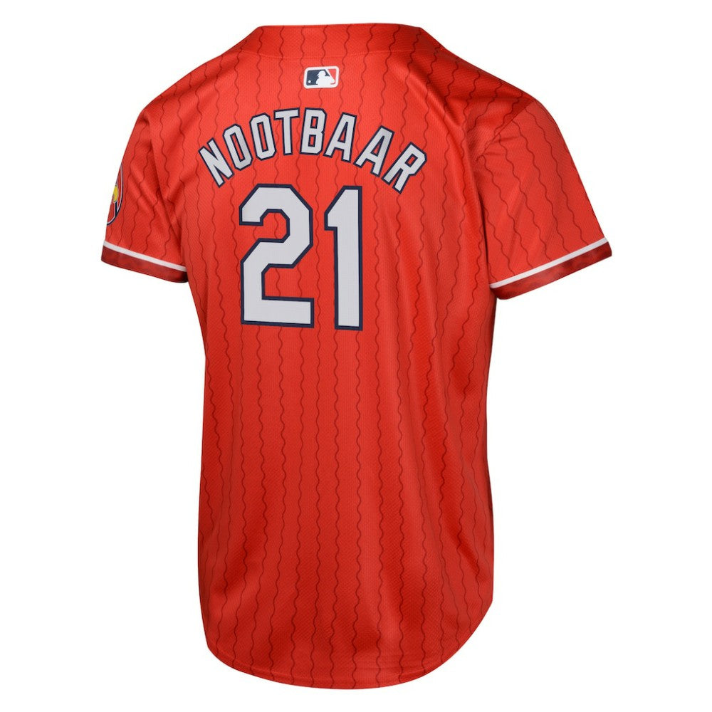 MLB Lars Nootbaar St. Louis Cardinals Nike Youth 2024 City Connect Limited Player Jersey