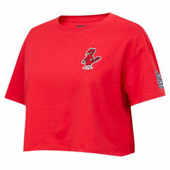 MLB Washington Nationals Pro Standard Women's Classic SJ Cropped Boxy T-Shirt