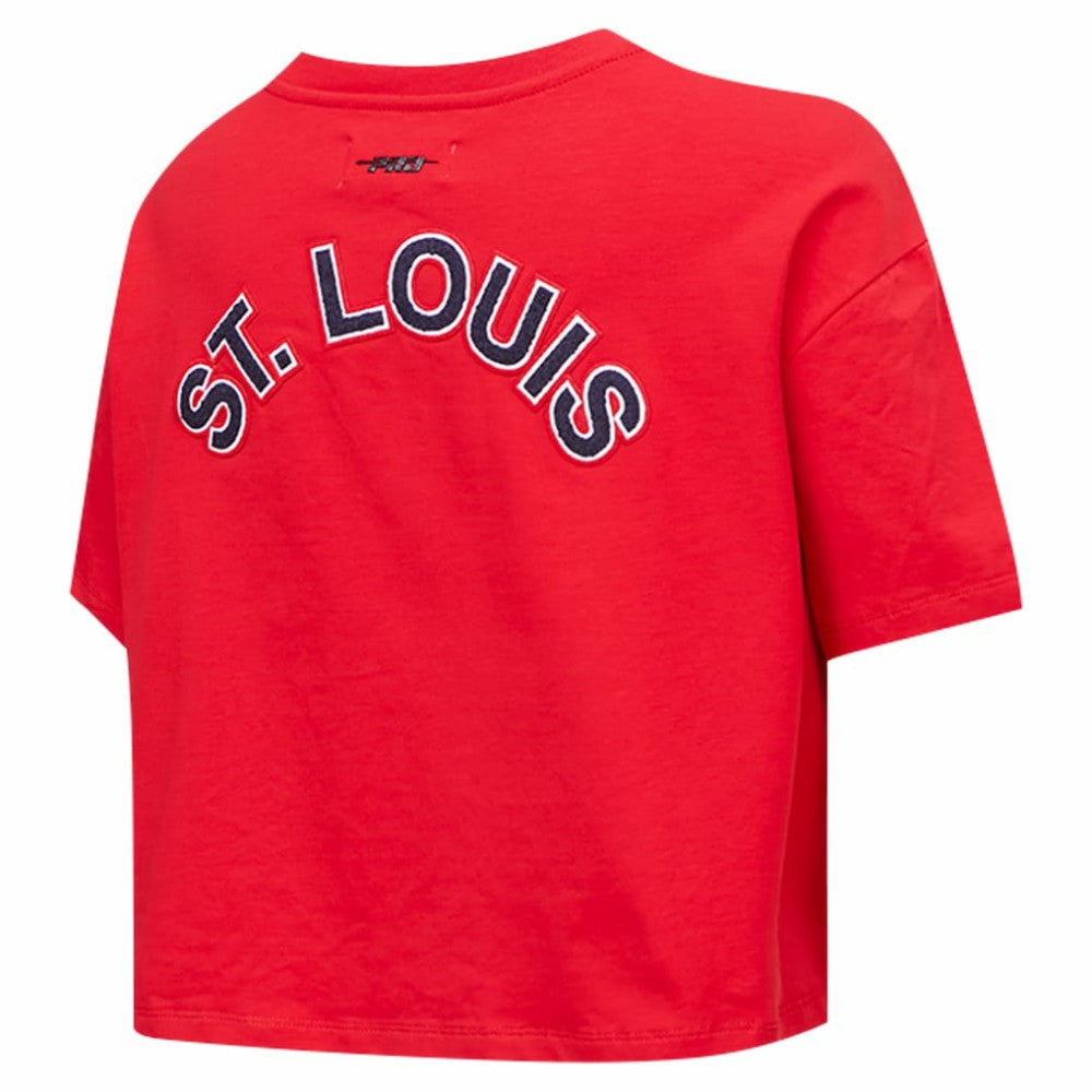 MLB Washington Nationals Pro Standard Women's Classic SJ Cropped Boxy T-Shirt