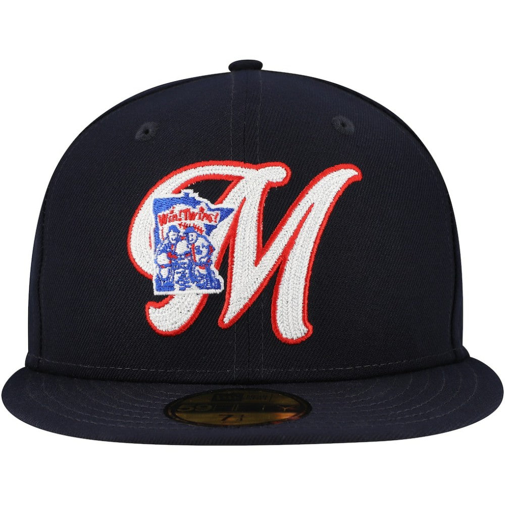 MLB Minnesota Twins New Era  Duo Logo 2.0 59FIFTY Fitted Hat