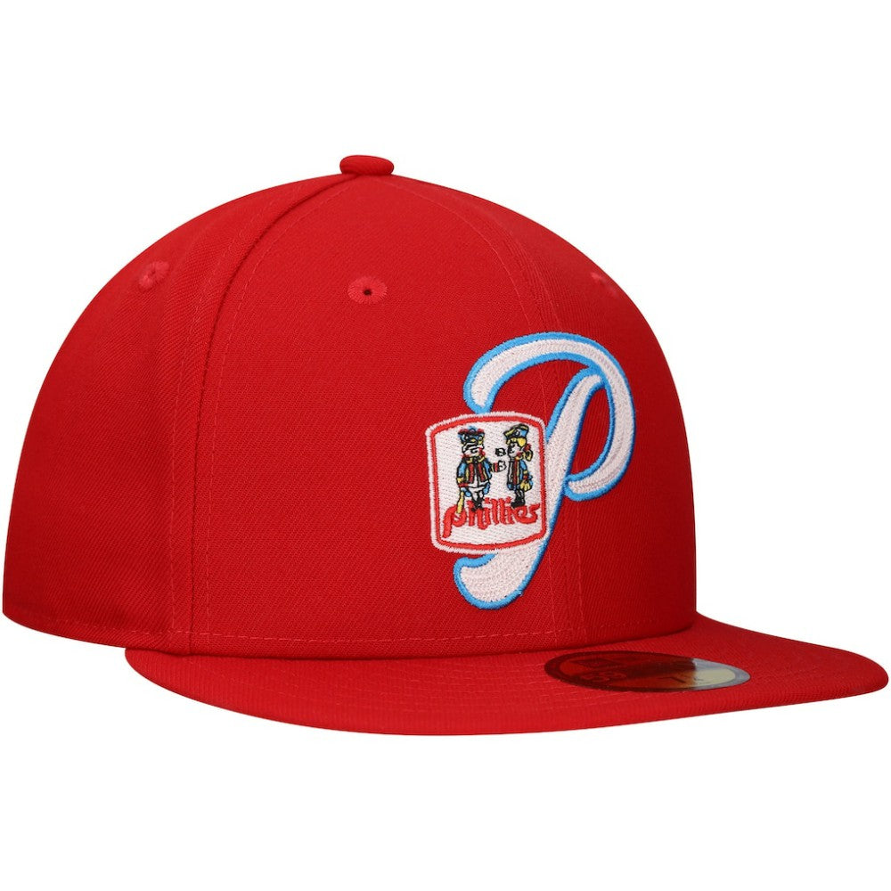 MLB Philadelphia Phillies New Era  Duo Logo 2.0 59FIFTY Fitted Hat