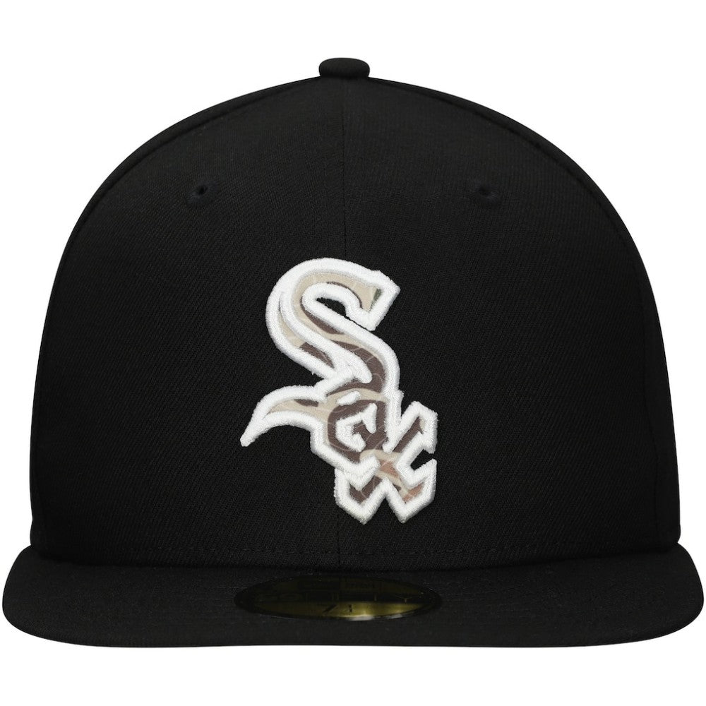 MLB Chicago White Sox New Era Troop Chant Camo Undervisor 59FIFTY Fitted Hat
